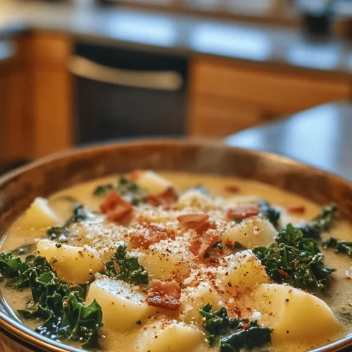 Zuppa Toscana, which translates to "Tuscan soup," originates from the picturesque region of Tuscany in Italy. This region is celebrated for its rustic cuisine, which often highlights simple, fresh ingredients and bold flavors. The historical context of Zuppa Toscana is deeply rooted in Italian culinary traditions, where families would create hearty soups using locally sourced ingredients. The dish embodies the philosophy of "cucina povera," or "poor kitchen," which focuses on making the most out of available resources.