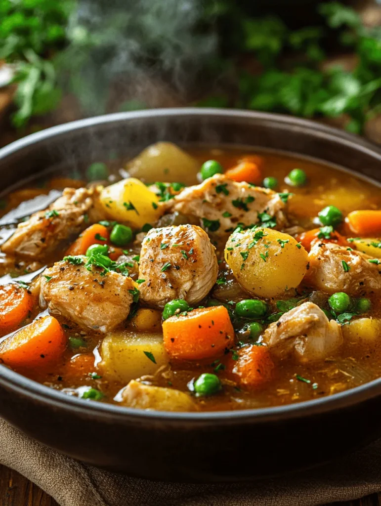 When the weather turns chilly, there's nothing quite like a warm bowl of chicken stew to soothe the soul. This classic comfort food has been a staple in kitchens for generations, cherished for its rich flavors and satisfying nature. Chicken stew is more than just a meal; it's a hug in a bowl, a dish that brings families together around the dinner table. Whether you're coming home from a long day at work or just seeking a cozy evening in, a hearty chicken stew can work wonders, warming you from the inside out.