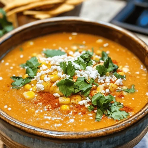 Mexican Street Corn Soup is more than just a delicious dish; it also offers a variety of nutritional benefits that make it a wholesome choice for any meal. Let's delve into the nutritional profile of this flavorful soup and understand how its ingredients contribute to a healthy diet.