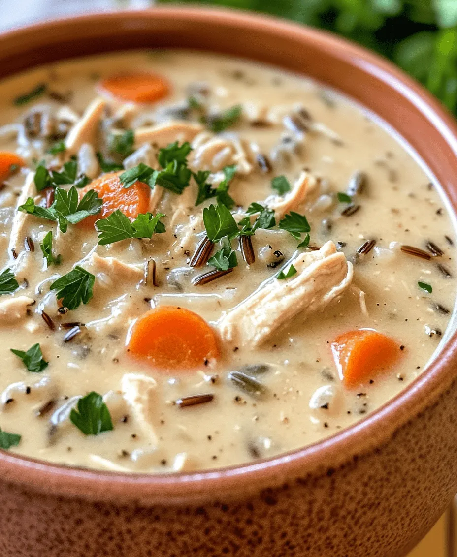 Exploring the heartwarming world of comfort food often leads us to the kitchen, where a simple recipe can transform an ordinary day into something special. One such recipe is the Cozy Creamy Crockpot Chicken Wild Rice Soup. This dish combines tender chicken, nutritious wild rice, and a medley of vegetables all simmered to perfection in a creamy broth. It is the epitome of a cozy meal that warms both the body and soul, making it ideal for chilly evenings or whenever you crave something nourishing.