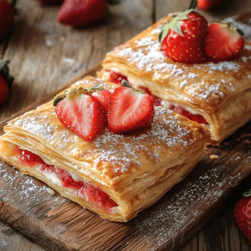 Before diving into the preparation of Fresh Strawberry Cream Cheese Pastries, it's essential to understand the key ingredients that come together to create this delightful treat. Each component plays a crucial role, contributing to the overall flavor and texture of the pastries.