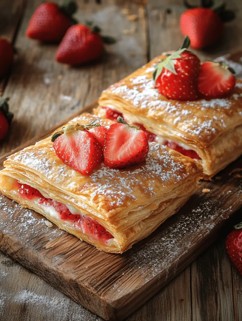 Before diving into the preparation of Fresh Strawberry Cream Cheese Pastries, it's essential to understand the key ingredients that come together to create this delightful treat. Each component plays a crucial role, contributing to the overall flavor and texture of the pastries.