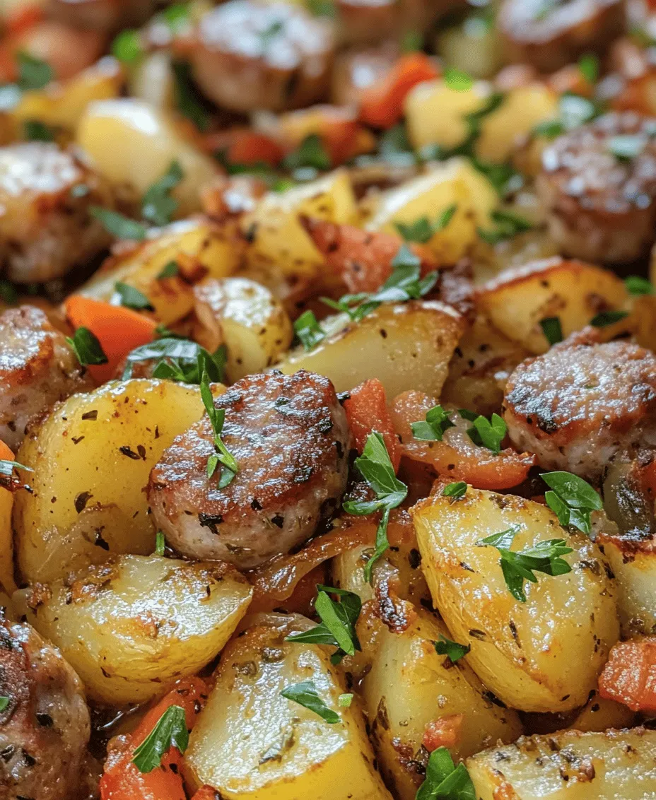 When it comes to comforting meals, baked dishes have a special place in our hearts and kitchens. The cozy aroma wafting through the house as something delicious bakes in the oven creates an inviting atmosphere that feels like a warm hug on a plate. Today, we’re diving into a recipe that embodies this comfort: Smoky Sausage and Rustic Potato Bake. This hearty dish is perfect for weeknight dinners or casual gatherings, offering a satisfying blend of flavors and textures that will please both family and friends.