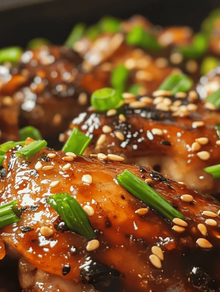 Sweet and Sticky Honey Garlic Chicken is a delightful dish that brings together the perfect balance of flavors, making it a favorite in many households. This recipe highlights the sweet notes of honey, the savory undertones of soy sauce, and the aromatic punch of garlic, creating a tantalizing sauce that clings to tender pieces of chicken. Whether you're preparing a quick weeknight dinner or looking to impress guests at a special gathering, this dish is both accessible and elegant.