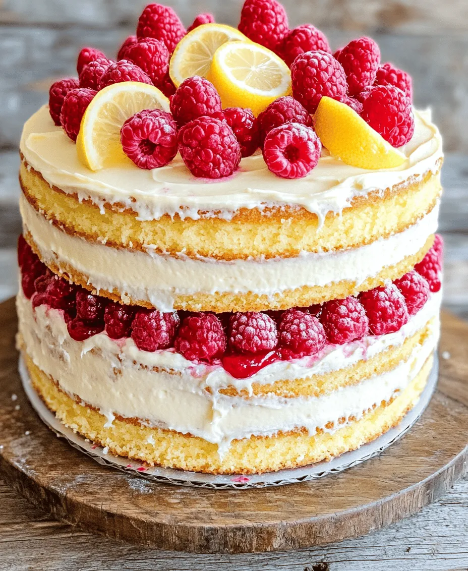 The Raspberry Lemon Layer Cake is a delightful confection that perfectly balances the tangy zest of lemons with the sweet, juicy burst of fresh raspberries. This visually stunning cake not only captivates the taste buds but also provides a feast for the eyes, making it a perfect centerpiece for any celebration. Whether you are hosting a summer garden party, celebrating a birthday, or simply indulging in a sweet treat, this layer cake stands out due to its vibrant flavors and elegant presentation.