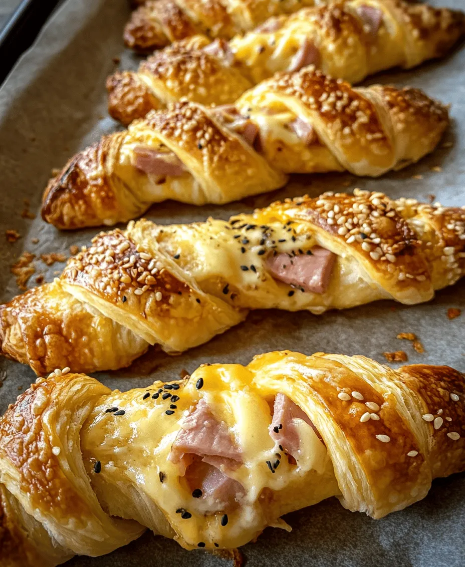 To create the perfect Ham and Cheese Twists, it's essential to understand the main components of the recipe. Each ingredient plays a crucial role in achieving the desired flavor and texture, making it imperative to choose high-quality products.