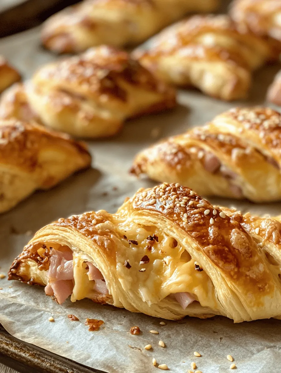 To create the perfect Ham and Cheese Twists, it's essential to understand the main components of the recipe. Each ingredient plays a crucial role in achieving the desired flavor and texture, making it imperative to choose high-quality products.