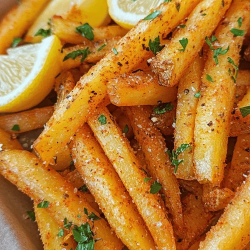 Explore the delightful world of Greek cuisine with a twist on a classic favorite: Greek Fries Delight! This recipe not only satisfies your cravings for crispy fries but also elevates them with Mediterranean flavors. Perfect for a side dish or a snack, these fries boast a unique blend of seasonings and a refreshing touch of lemon. As we dive into this culinary adventure, you'll discover the origins of this dish, the ingredients that bring it to life, and the step-by-step guide to preparing these mouthwatering fries. Get ready to tantalize your taste buds while learning about the cultural significance behind this delicious dish!