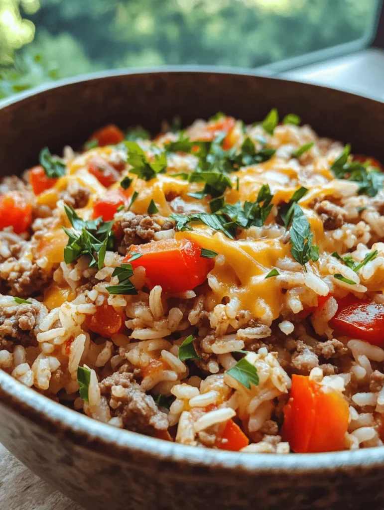 In today’s fast-paced world, finding meals that are both delicious and easy to prepare can be a challenge. Enter the One Pot Unstuffed Pepper Skillet, a dish that perfectly marries simplicity with flavor. This hearty meal captures the essence of traditional stuffed peppers but without the hassle of labor-intensive preparation. Imagine a vibrant medley of ingredients simmering together in one pan, creating a comforting and satisfying dinner that the whole family will love.