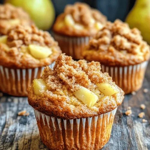 In the world of baked goods, few items can evoke comfort and warmth quite like a freshly baked muffin. Among the myriad of muffin varieties, the Luscious Cinnamon Streusel Pear Muffins stand out, offering a delectable combination of ripe pears and fragrant cinnamon that tantalizes the taste buds. This recipe is not just a delightful treat; it embodies the essence of seasonal baking, incorporating fresh fruits that bring both flavor and nutrition to the table.