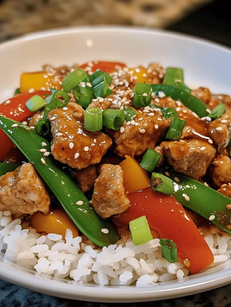 To create the perfect stir fry, understanding each ingredient and its role in the dish is essential. Let’s take a closer look at the key components of this recipe: