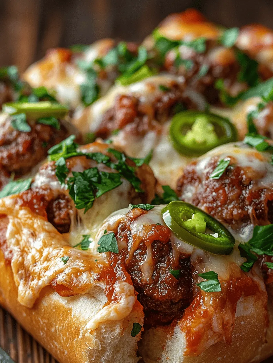 When it comes to comfort food, few dishes can rival the satisfaction of a delicious meatball sub. The Ultimate Cheesy Meatball Subs take this beloved classic to new heights, combining the rich flavors of homemade meatballs with gooey cheese and a zesty marinara sauce. Whether you're whipping up a quick weeknight dinner, hosting friends for game day, or preparing for a casual family gathering, these subs are sure to please everyone at the table.