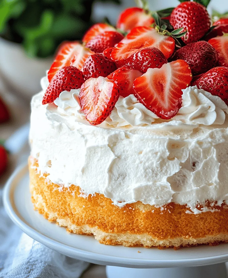 If you're searching for a light and refreshing dessert that perfectly captures the essence of summer, look no further than Strawberry Angel Food Cake Delight. This delightful treat combines the airy texture of angel food cake with the sweet, vibrant flavors of fresh strawberries and a dollop of whipped cream. As the temperatures rise and special occasions arise, this cake becomes a popular choice for gatherings, picnics, and celebrations. Its lightness makes it an ideal dessert for those who may shy away from heavier options, while its presentation, adorned with luscious strawberries, makes it a showstopper.