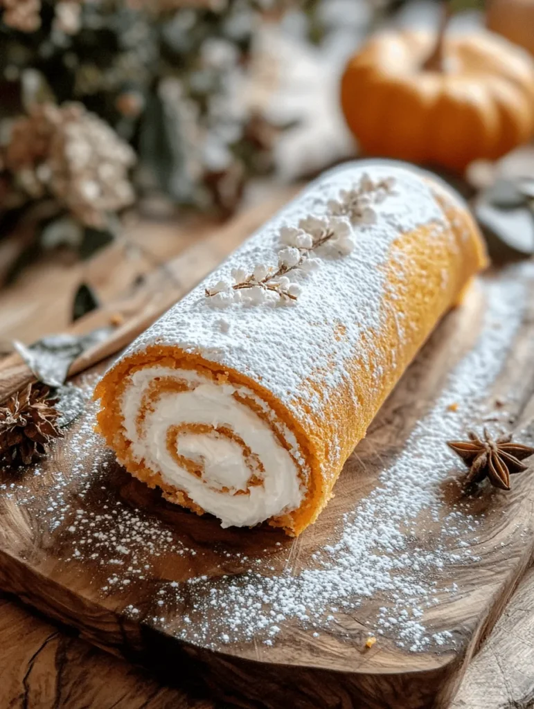 When preparing your pumpkin roll, using a kitchen towel is an indispensable step that can greatly enhance the process. After you’ve baked your pumpkin cake, the first thing to do is to transfer it onto a clean kitchen towel dusted with powdered sugar. This dusting serves multiple purposes. Primarily, it prevents the cake from sticking to the towel, making the unrolling process much smoother. The fine granules of powdered sugar create a barrier, reducing friction and allowing you to roll the cake without tearing it. Additionally, this layer of sweetness will be a delightful complement to the rich cream cheese filling, enhancing the overall flavor profile of your dessert.