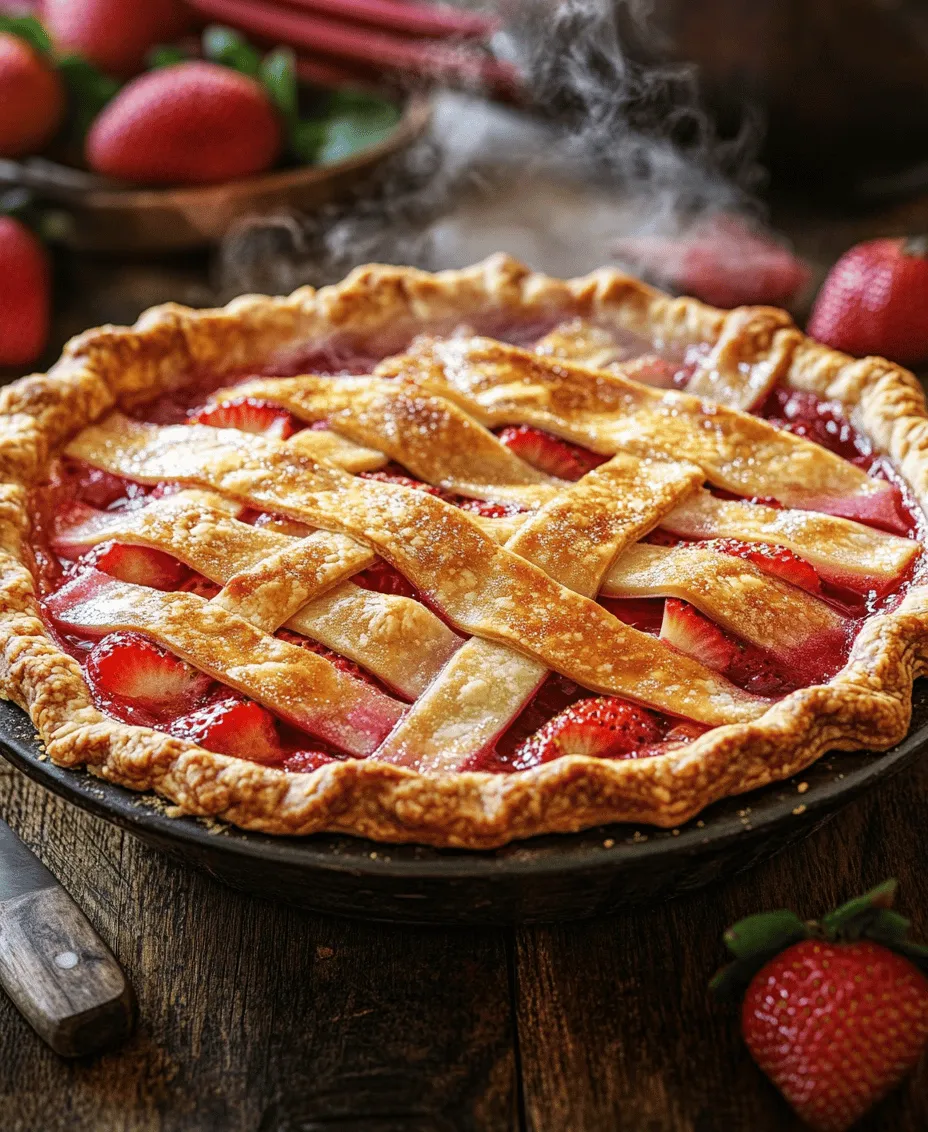 As the days grow longer and the air warms, the arrival of spring heralds a bounty of fresh produce, most notably strawberries and rhubarb. The delightful combination of these two seasonal ingredients comes together in the beloved dessert that is strawberry rhubarb pie. With its vibrant colors and enticing aroma, this classic pie is not just a treat for the eyes; it’s a celebration of flavors that balances the sweet juiciness of strawberries with the tart snap of rhubarb. Whether enjoyed at a summer gathering, served at potlucks, or simply savored during a cozy evening at home, strawberry rhubarb pie captivates hearts and palates alike.