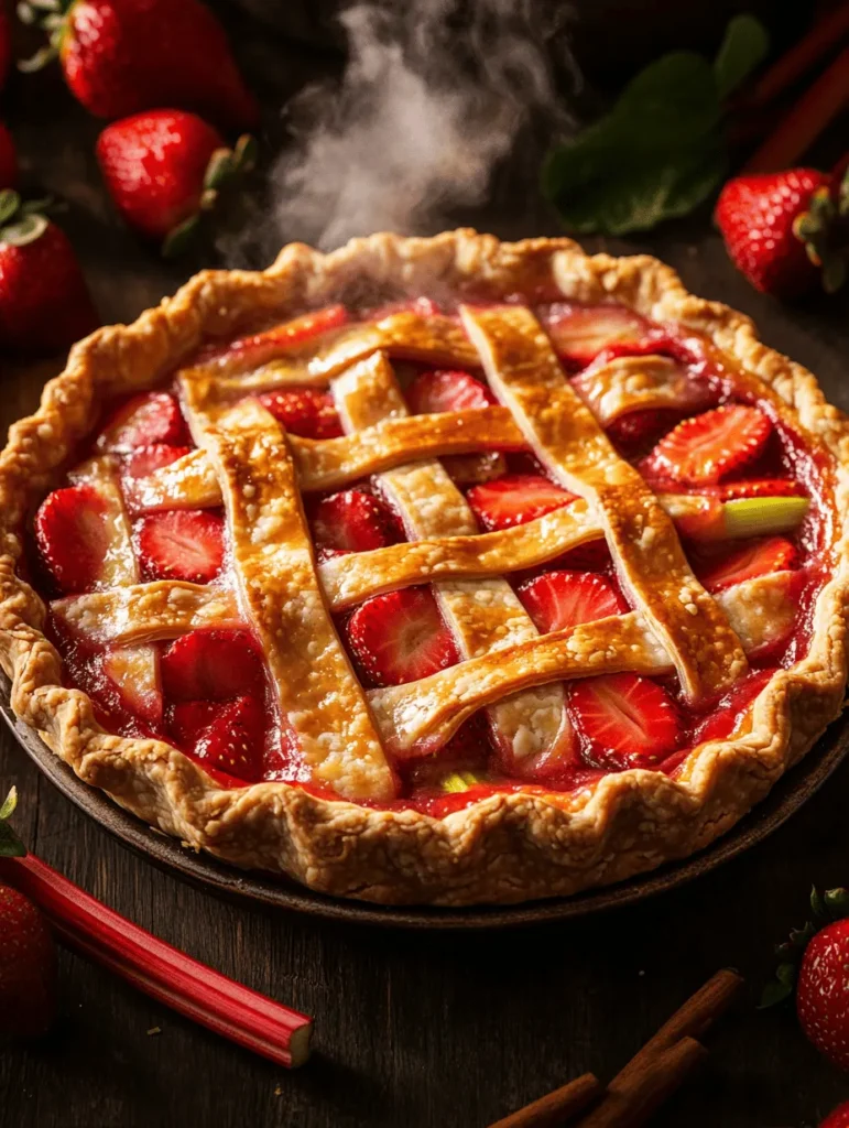 As the days grow longer and the air warms, the arrival of spring heralds a bounty of fresh produce, most notably strawberries and rhubarb. The delightful combination of these two seasonal ingredients comes together in the beloved dessert that is strawberry rhubarb pie. With its vibrant colors and enticing aroma, this classic pie is not just a treat for the eyes; it’s a celebration of flavors that balances the sweet juiciness of strawberries with the tart snap of rhubarb. Whether enjoyed at a summer gathering, served at potlucks, or simply savored during a cozy evening at home, strawberry rhubarb pie captivates hearts and palates alike.