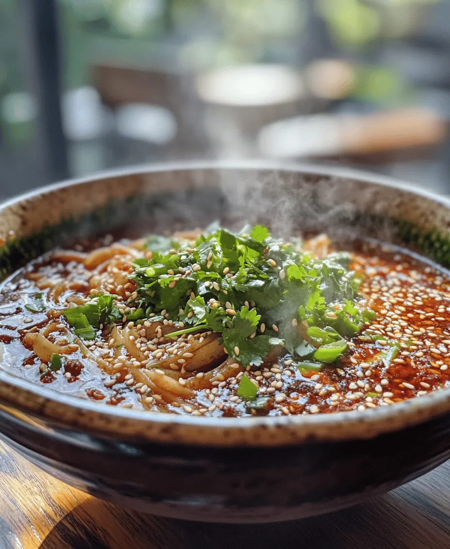 If you're a fan of bold, spicy, and aromatic flavors, then Szechuan Spicy Noodles with Garlic Chili Oil is a must-try dish that will tantalize your taste buds. This vibrant recipe encapsulates the essence of Szechuan cuisine, celebrated for its unique blend of spices and rich flavors. In just 20 minutes, you can whip up a delightful meal that serves 2-3 people, making it perfect for a quick weeknight dinner or an impressive dish for special occasions.