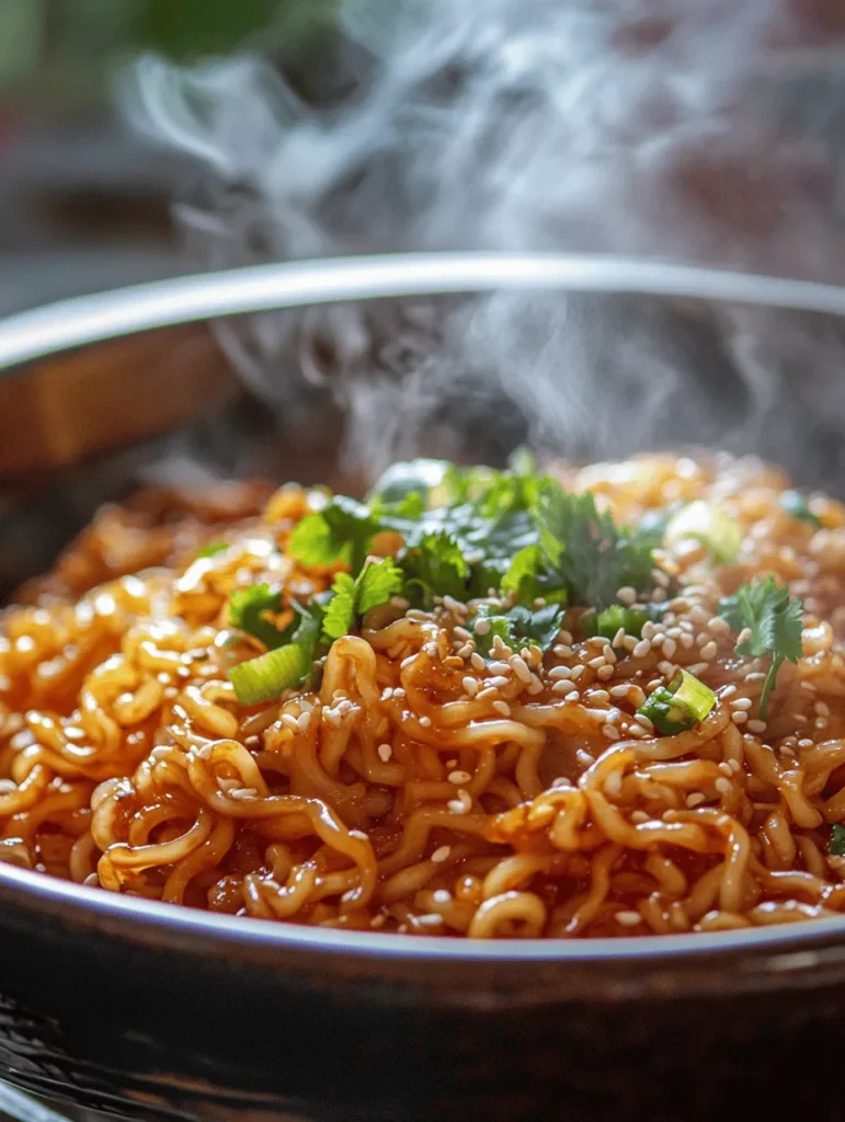 If you're a fan of bold, spicy, and aromatic flavors, then Szechuan Spicy Noodles with Garlic Chili Oil is a must-try dish that will tantalize your taste buds. This vibrant recipe encapsulates the essence of Szechuan cuisine, celebrated for its unique blend of spices and rich flavors. In just 20 minutes, you can whip up a delightful meal that serves 2-3 people, making it perfect for a quick weeknight dinner or an impressive dish for special occasions.