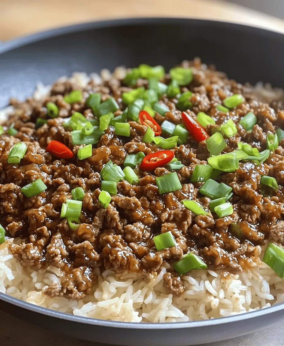 If you’re in search of a quick, delicious meal that doesn’t compromise on flavor, look no further than this 10 Minute Sticky Ginger Beef Mince. Perfect for busy weeknights or impromptu gatherings with friends and family, this dish promises a delightful experience without the stress of lengthy preparations.