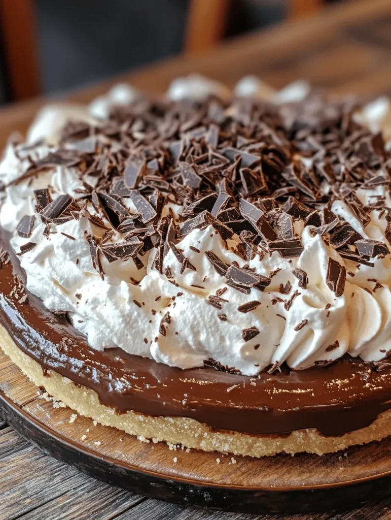 The allure of chocolate cream pie lies in its perfect balance of flavors and textures. The creamy filling, paired with a comforting crust, creates a dessert that is both satisfying and indulgent. But where did this delightful dessert originate?