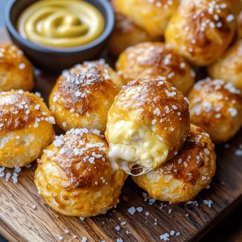 Imagine a warm, freshly baked snack that bursts with flavor and has a delightful cheesy center, tantalizing your taste buds with every bite. Warm, gooey cheesy pretzel bites are just that—a comforting treat that can elevate any gathering or satisfy your afternoon cravings. These little morsels are perfect for parties, game nights, or simply as a cozy snack at home, inviting everyone to indulge in their soft, chewy texture and rich, melted cheese.