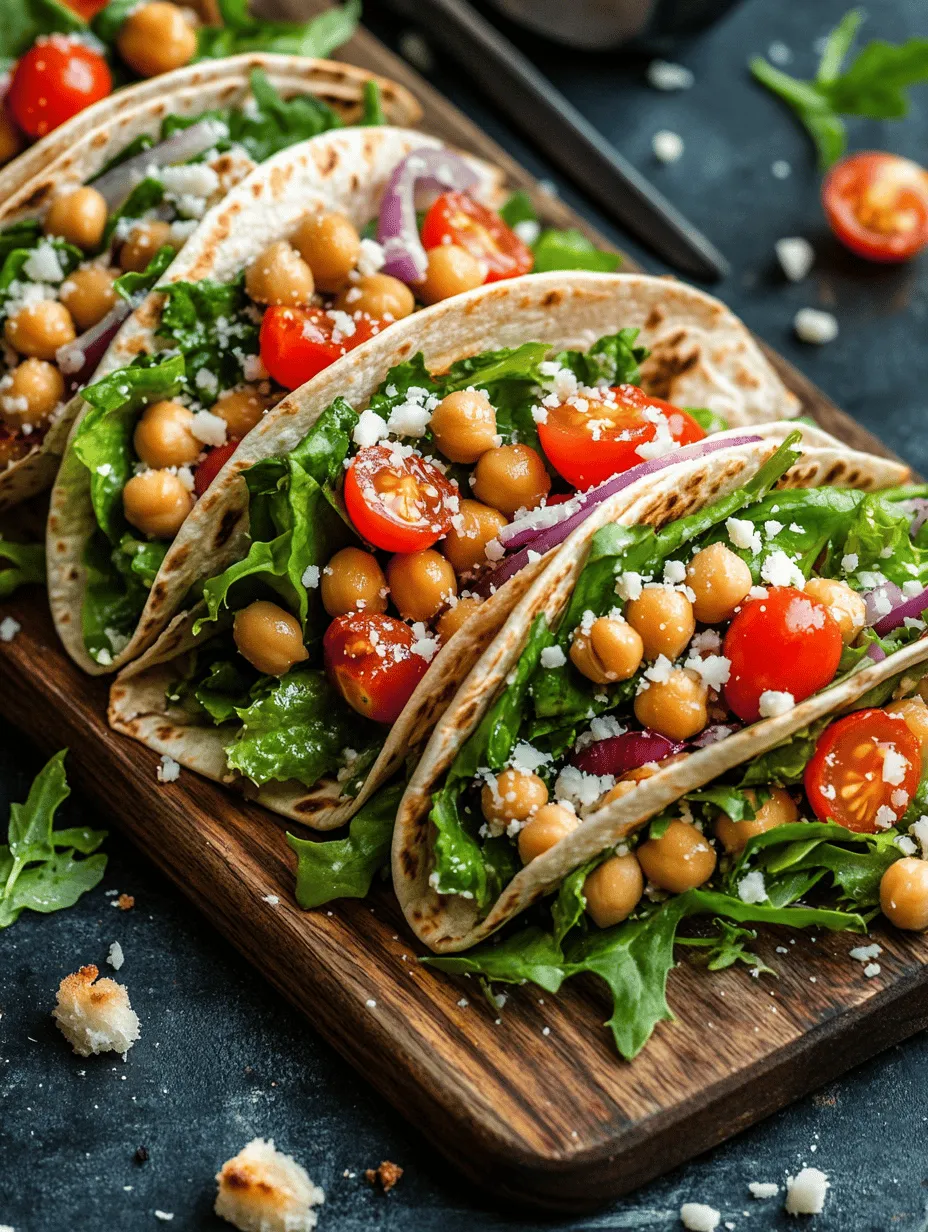 In recent years, plant-based eating has surged in popularity, with more people recognizing the numerous health benefits and environmental advantages of incorporating plant-based meals into their diets. One such delightful option is the Chickpea Delight Wraps, a nutritious and satisfying meal that can be enjoyed at any time of the day. This recipe is not only easy to prepare but also brings together a vibrant medley of flavors and textures, making it a favorite among vegans, vegetarians, and anyone seeking to introduce more plant-based meals into their daily menu.