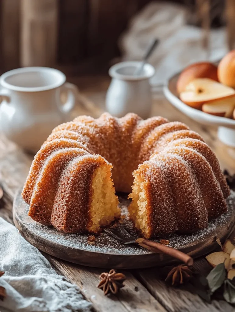 As the leaves begin to turn and the air grows crisp, the flavors of fall begin to emerge, filling our homes with warmth and comfort. Among the many delights of this season, apple cider donuts have carved a special place in our hearts. These delectable treats, with their soft, cake-like texture and sweet, spicy flavor, are a staple at autumn festivals and farm stands. They evoke memories of hayrides, pumpkin patches, and cozy gatherings with loved ones. But what if you could take the essence of these beloved apple cider donuts and transform them into a moist, flavorful cake? Enter the Apple Cider Donut Bundt Cake—a delightful, shareable dessert that captures the spirit of fall in every bite.