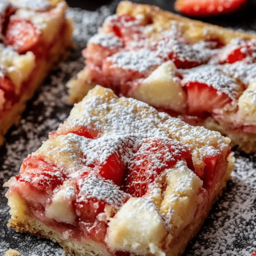 To create the perfect Strawberry White Chocolate Gooey Bars, it’s essential to understand the role of each ingredient in the recipe. Here’s a breakdown of the main components that contribute to the flavor and texture of these delicious treats: