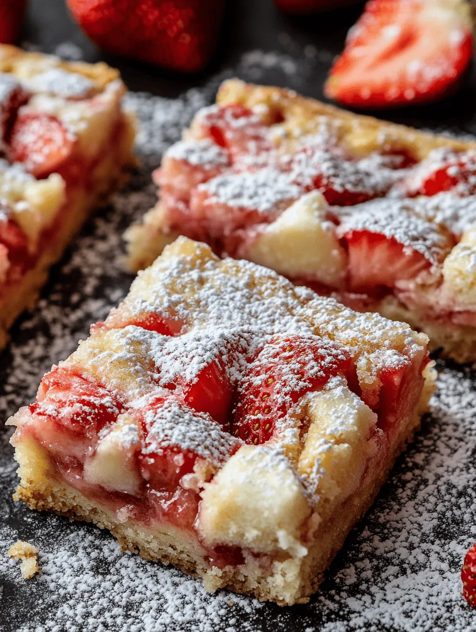 To create the perfect Strawberry White Chocolate Gooey Bars, it’s essential to understand the role of each ingredient in the recipe. Here’s a breakdown of the main components that contribute to the flavor and texture of these delicious treats: