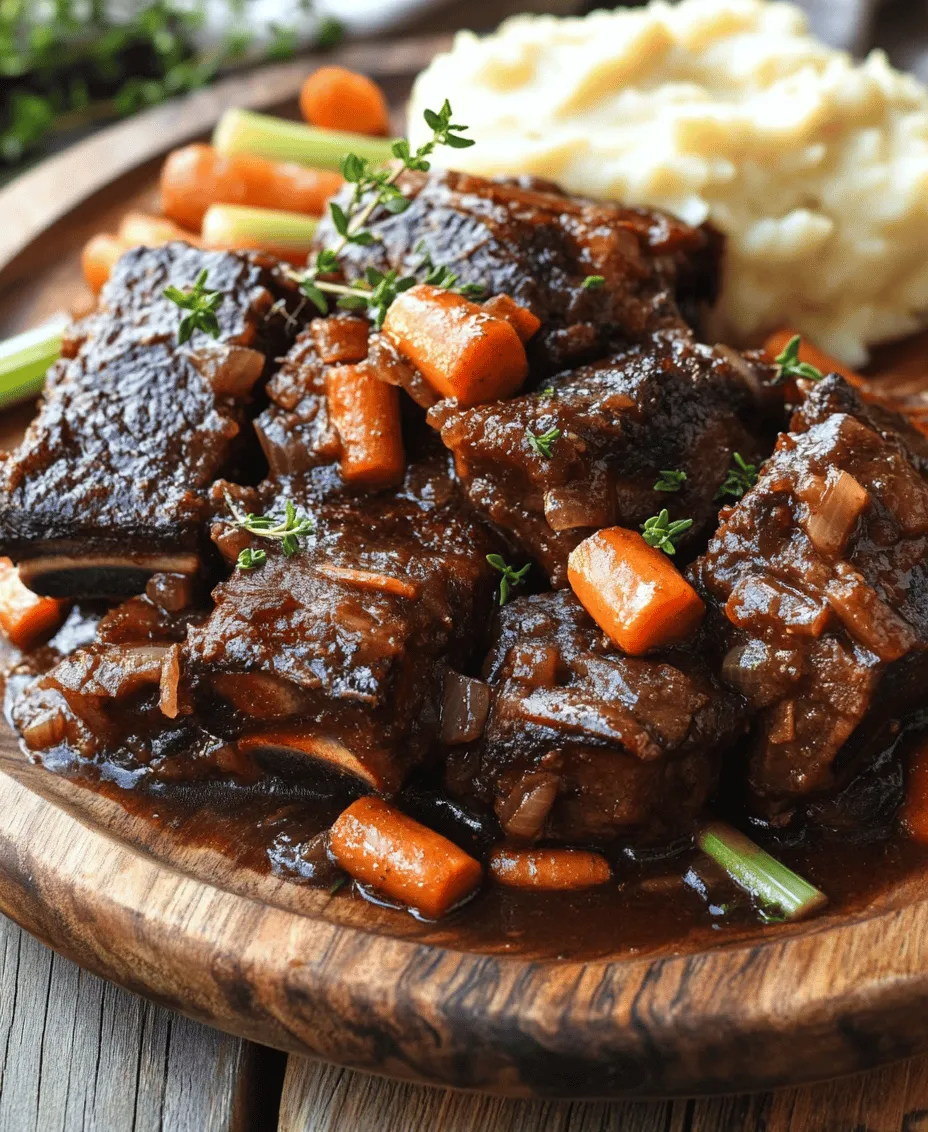 Braised short ribs stand as a quintessential dish in the realm of comfort food, celebrated for their rich flavors and melt-in-your-mouth tenderness. This culinary delight, often gracing tables during family gatherings and special occasions, is more than just a meal; it's an experience that brings loved ones together. As the ribs slowly cook in a savory broth, they absorb an array of flavors that create a depth that is simply irresistible. In this article, we will explore the art of preparing savory braised short ribs, emphasizing the significance of quality ingredients and the meticulous cooking techniques that transform a simple cut of meat into a gourmet masterpiece.