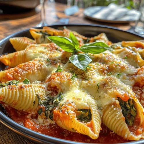 Stuffed pasta dishes have long been favored for their ability to combine flavors and textures in a delightful way. From classic Italian recipes to modern interpretations, stuffed pasta has captured the hearts of many home cooks and restaurant-goers alike. Among the myriad of options available, Spinach and Artichoke Stuffed Shells stand out as a particularly appealing choice for dinner parties. This dish not only showcases a creamy and flavorful filling but also caters to vegetarian diets, making it a versatile option that can be enjoyed by everyone.