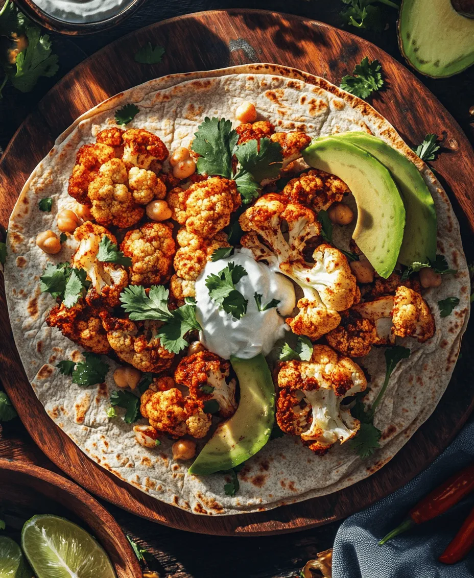 In an age where healthy eating can often feel like a daunting task, the Spicy Chili Lime Chickpea Cauliflower Wrap emerges as a vibrant and enticing alternative. This delightful wrap is not just a feast for the palate, but it also champions nutrition, combining the protein-packed goodness of chickpeas with the crunchy, satisfying texture of roasted cauliflower. The bold and zesty flavors of chili and lime elevate this dish, making it a favorite among health-conscious foodies and flavor enthusiasts alike.