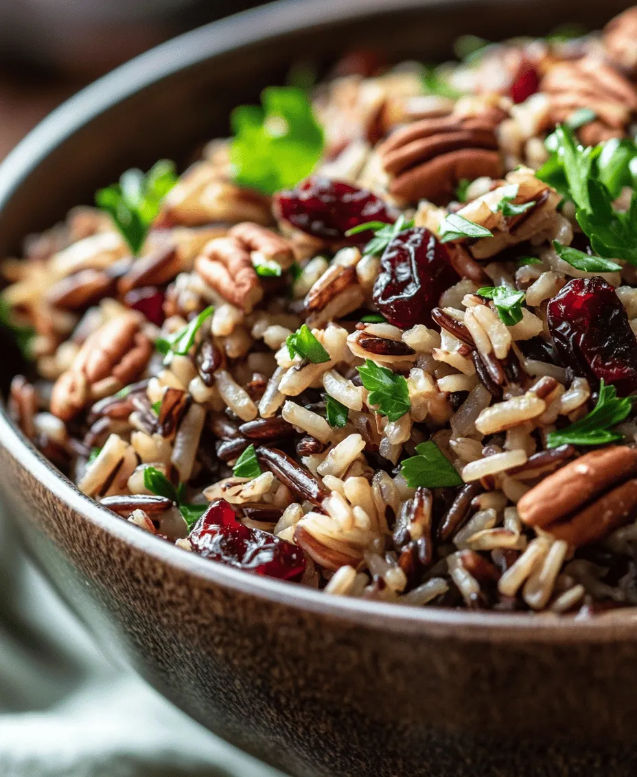 Wild rice pilaf is a delightful and versatile dish that has gained popularity for its unique flavor profile and impressive nutritional benefits. Combining the earthy taste of wild rice with the sweet-tart notes of cranberries and the rich crunch of pecans, this dish transforms any meal into a gourmet experience. Whether served as a side dish for a holiday feast or a wholesome main dish, wild rice pilaf with cranberries and pecans is perfect for a wide array of occasions.