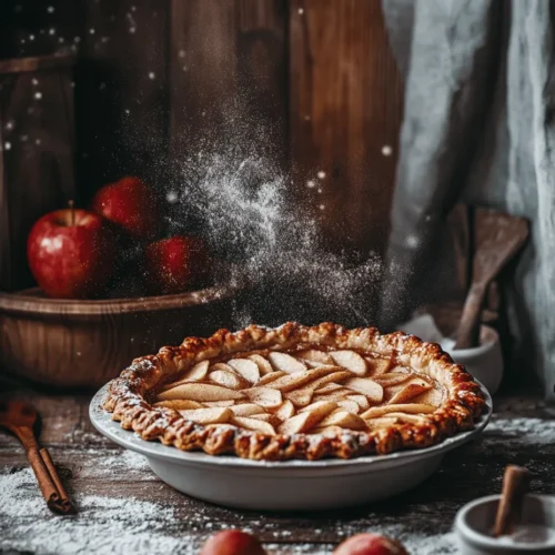 Few desserts evoke the warmth and nostalgia of a classic double crust apple pie. This quintessential American favorite holds a special place in the hearts and kitchens of many. Whether enjoyed at family gatherings, holiday feasts, or simply as a comforting treat on a chilly evening, apple pie transcends generations and cultures, embodying the essence of home.