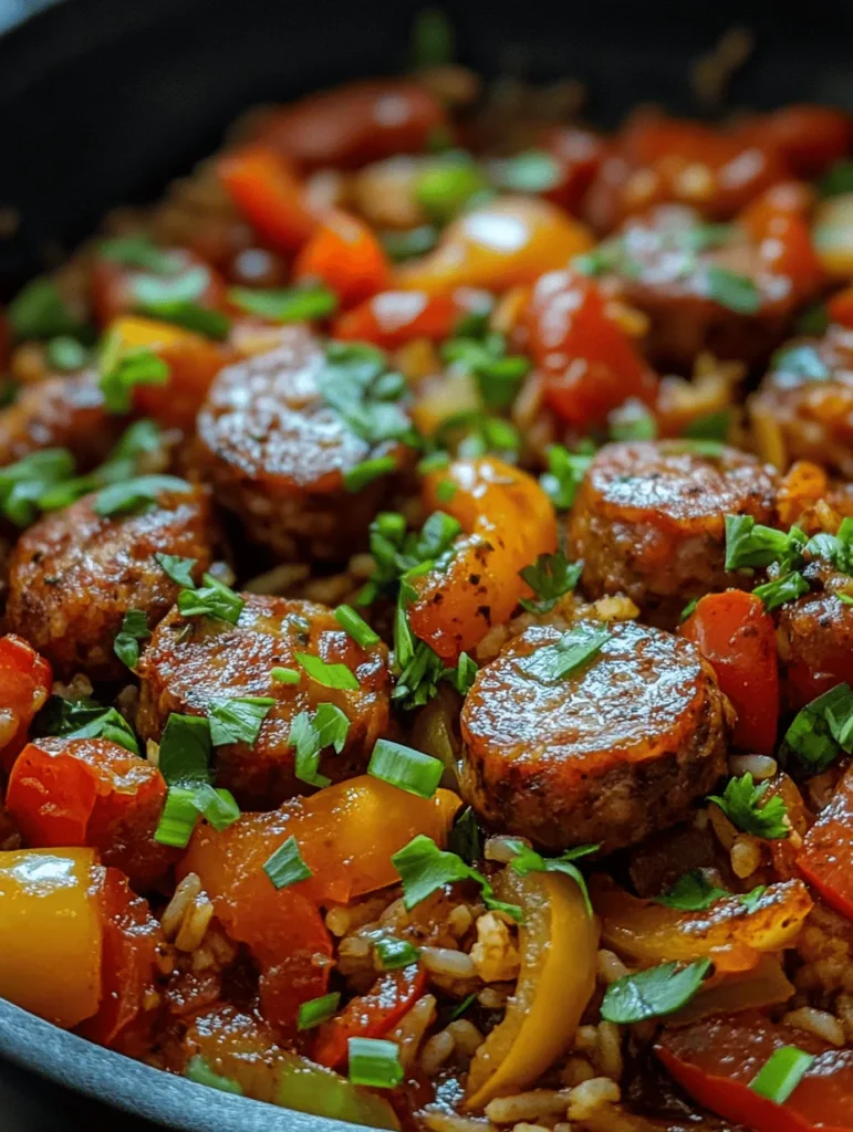 Cajun cuisine is renowned for its bold flavors and hearty ingredients, and this Cajun Sausage & Rice Skillet embodies the essence of this culinary tradition. This one-pan dish not only brings together the rich taste of andouille sausage with the comforting texture of rice, but it also incorporates vibrant vegetables and aromatic spices that will have your taste buds dancing. In this article, we will explore the origins of this dish, its nutritional benefits, and provide a comprehensive guide to preparing this delightful meal.