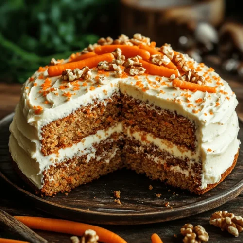 Carrot cake has secured a beloved place in the hearts of dessert enthusiasts around the world. Known for its unique blend of sweetness, spice, and moist texture, this cake is more than just a delightful treat; it embodies comfort and nostalgia. Whether served at a birthday party, enjoyed during a festive gathering, or simply savored on a quiet afternoon, carrot cake offers a versatile option that suits a multitude of occasions.