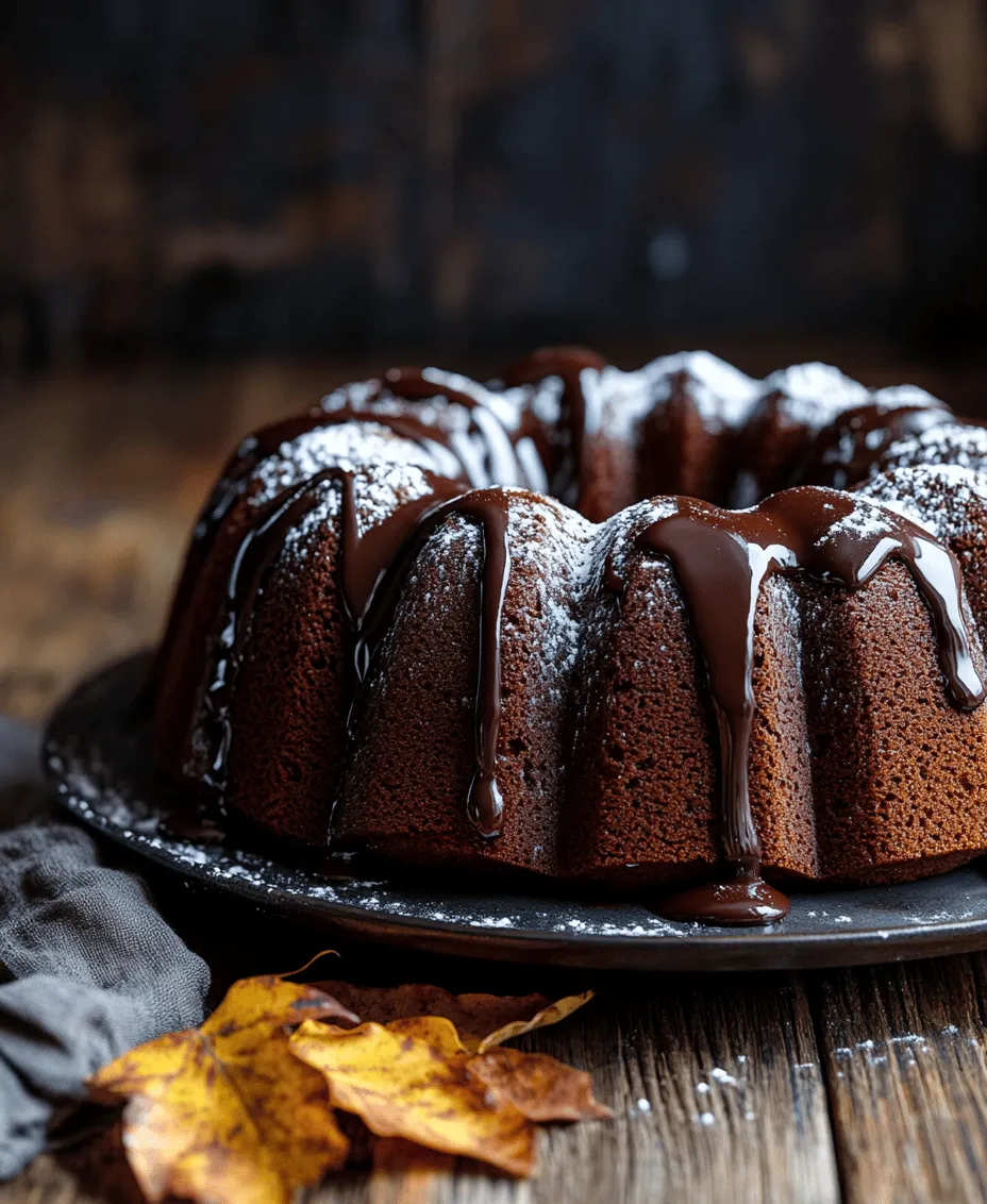 As the leaves turn vibrant shades of orange and red and the air becomes crisper, the season of fall invites us to embrace the warmth of baking. One of the standout recipes that perfectly embodies the essence of autumn is the Chocolate Pumpkin Bundt Cake. This delectable dessert harmoniously blends the rich, indulgent taste of chocolate with the earthy, comforting flavor of pumpkin, resulting in a cake that is both moist and flavorful.