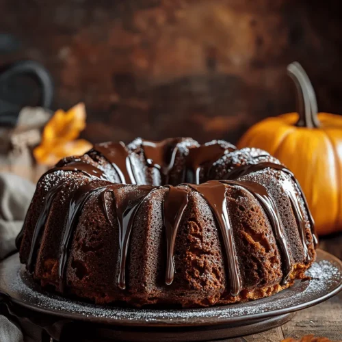 As the leaves turn vibrant shades of orange and red and the air becomes crisper, the season of fall invites us to embrace the warmth of baking. One of the standout recipes that perfectly embodies the essence of autumn is the Chocolate Pumpkin Bundt Cake. This delectable dessert harmoniously blends the rich, indulgent taste of chocolate with the earthy, comforting flavor of pumpkin, resulting in a cake that is both moist and flavorful.