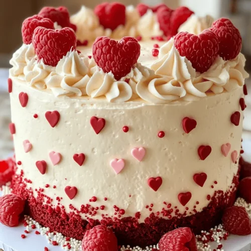 The Red Velvet Romance Cake has captured the hearts of many, emerging as a quintessential dessert for romantic occasions, especially during Valentine’s Day. With its striking red hue and luxurious cream cheese frosting, this cake stands out as a symbol of love, celebration, and indulgence. Its origins can be traced back to the early 20th century, where it was initially popularized in the Southern United States. This unique cake not only pleases the eyes with its vibrant color but also tantalizes the taste buds with its rich, velvety texture and hint of cocoa. The combination of flavors and aesthetics makes the Red Velvet Romance Cake a perfect centerpiece for any romantic gathering, whether it's an anniversary dinner or a sweet surprise for someone special.