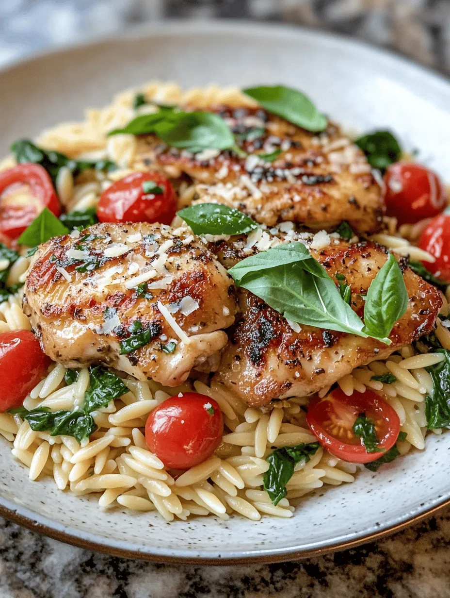 If you're looking for a dish that beautifully marries romance and comfort, look no further than Marry Me Chicken Orzo. This delightful one-pot meal combines tender chicken thighs with orzo pasta, creating a hearty and satisfying dish that’s as pleasing to the palate as it is to the eyes. The name "Marry Me Chicken" is not just a whimsical title; it’s a testament to the dish's delectable flavors and the kind of warmth it brings to the table. Many chefs and home cooks alike swear by its ability to impress anyone who tastes it, making it the perfect centerpiece for date nights or family gatherings.