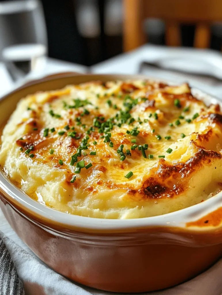 To create the ultimate creamy mashed potatoes, it's essential to understand the ingredients that play a crucial role in achieving that dreamy texture and flavor. Let’s break down the key components of this dish.