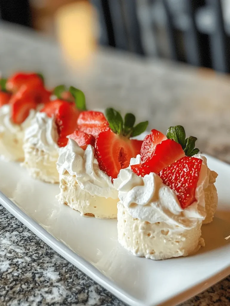 When it comes to serving your no-bake cheesecake rolls, creativity can elevate the presentation and make the dessert even more appealing. Here are some delightful ideas to consider: