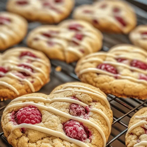 Welcome to the delightful world of baking with our charming recipe for Sweet Love: White Chocolate Raspberry Heart Cookies. These cookies are not just treats; they embody the spirit of love and celebration, making them the perfect addition to any special occasion. Whether you're preparing for Valentine’s Day, an anniversary, or a wedding, these heart-shaped delights add a visually appealing and delicious touch to your festivities.