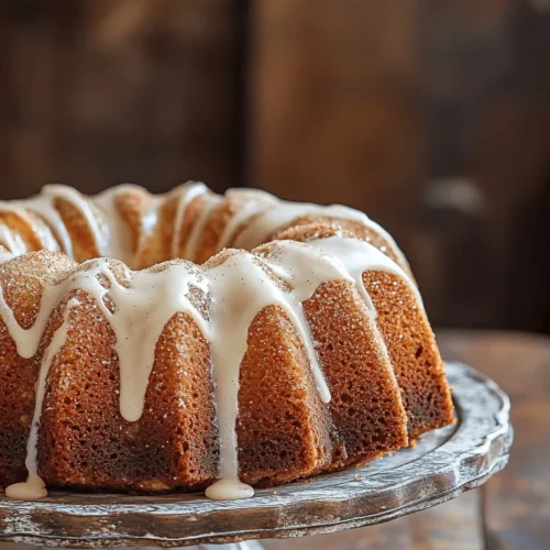 If you're searching for a dessert that combines nostalgic flavors with impressive presentation, look no further than the decadent Snickerdoodle Bundt Cake. This delightful cake marries the warm, comforting essence of the classic snickerdoodle cookie with the elegant form of a bundt cake, resulting in a show-stopping treat that is perfect for gatherings and celebrations. The rich notes of cinnamon and sugar that define snickerdoodles are elevated in this cake, making it a favorite among both cookie lovers and cake enthusiasts alike.