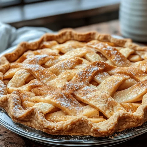 Apple pie is more than just a dessert; it’s a cherished tradition that evokes warm memories of family gatherings, holidays, and home-cooked comfort. Often described as the quintessential American dessert, apple pie has a rich history that dates back to the early settlers of this great nation. With its golden, flaky crust enveloping a sweet and spiced apple filling, this classic treat holds a special place in the hearts and kitchens of many.