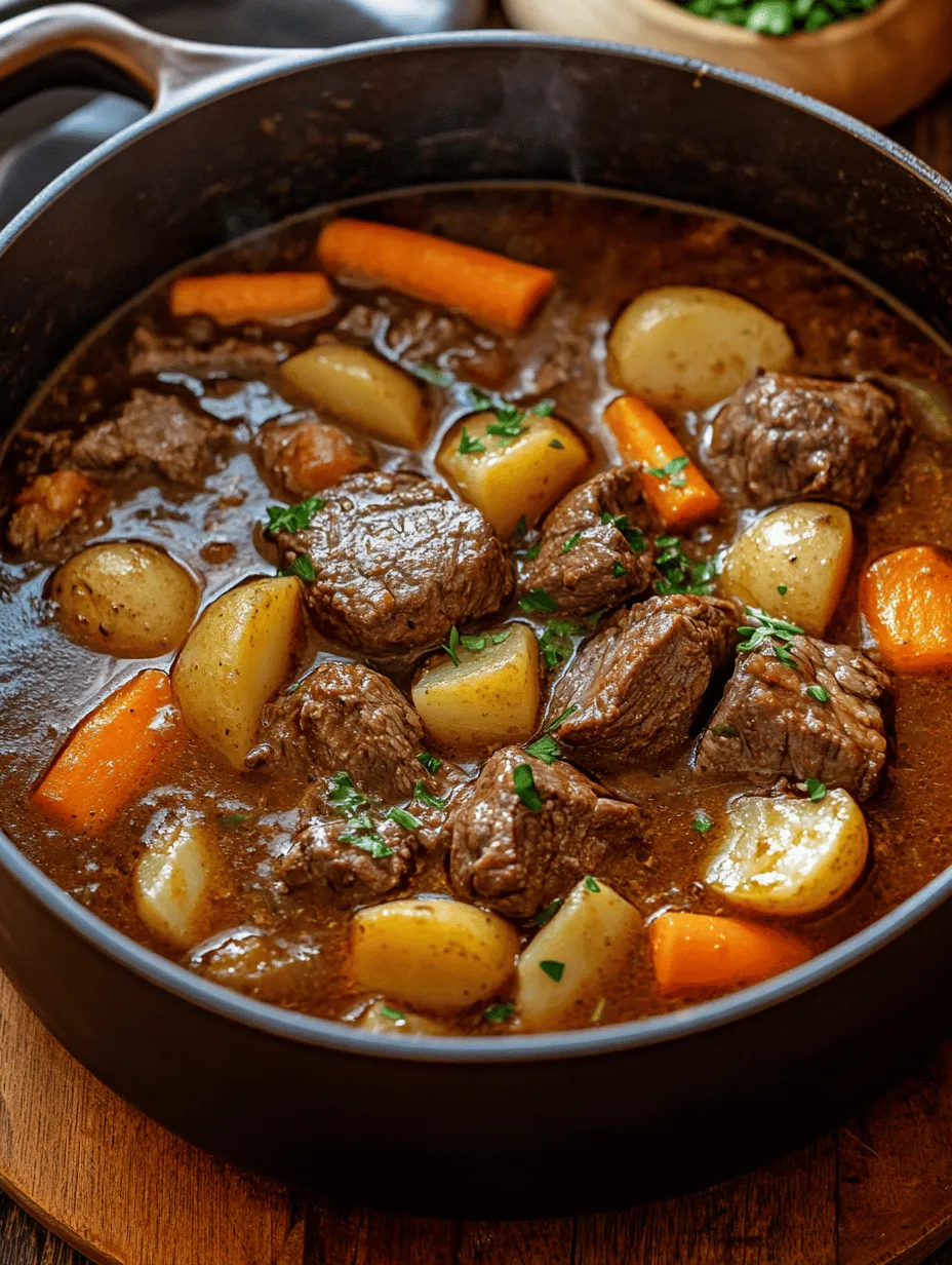 Understanding the allure of a classic stovetop beef stew is essential for any home cook. This comforting dish, rich in flavor and heartiness, is perfect for family gatherings or a cozy night in. The tender chunks of beef, aromatic vegetables, and robust broth come together to create a meal that warms the soul and brings people together. In this article, we will explore the intricacies of making a traditional beef stew, examining its ingredients, cooking techniques, and the history behind this beloved recipe. Whether you're a seasoned chef or a novice in the kitchen, this guide will provide you with all the information you need to create a delicious beef stew that will warm your heart and nourish your soul.