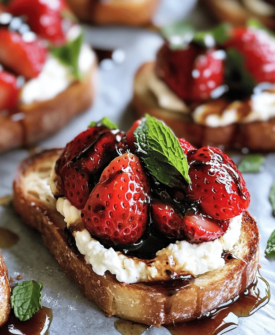 As the warm sun graces us with its presence, summer brings with it a bounty of fresh produce that tantalizes our taste buds. One of the most beloved summer fruits is the strawberry, known for its vibrant color and sweet, juicy flavor. This Roasted Strawberry Whipped Ricotta Toast recipe beautifully showcases strawberries in a way that elevates their natural sweetness while introducing a creamy, rich texture to your brunch table. Perfect for breakfast, brunch, or even a sweet afternoon snack, this dish is not just a feast for your palate but also a visual delight that will impress family and friends alike.