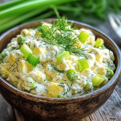 Understanding the components of any recipe is crucial for achieving a successful dish. The Rustic Cottage Cheese Egg Salad is packed with wholesome ingredients that contribute to its flavor and nutrition. Let’s take a closer look at the key ingredients that make this salad not only delicious but also beneficial for your health.