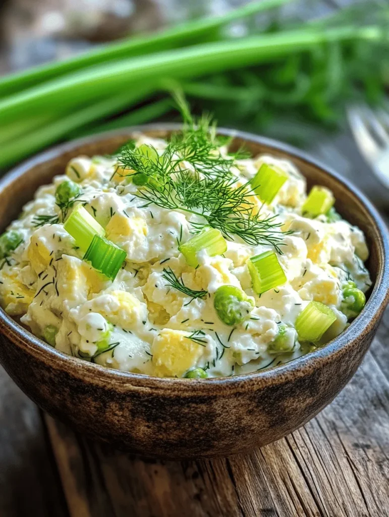 Understanding the components of any recipe is crucial for achieving a successful dish. The Rustic Cottage Cheese Egg Salad is packed with wholesome ingredients that contribute to its flavor and nutrition. Let’s take a closer look at the key ingredients that make this salad not only delicious but also beneficial for your health.