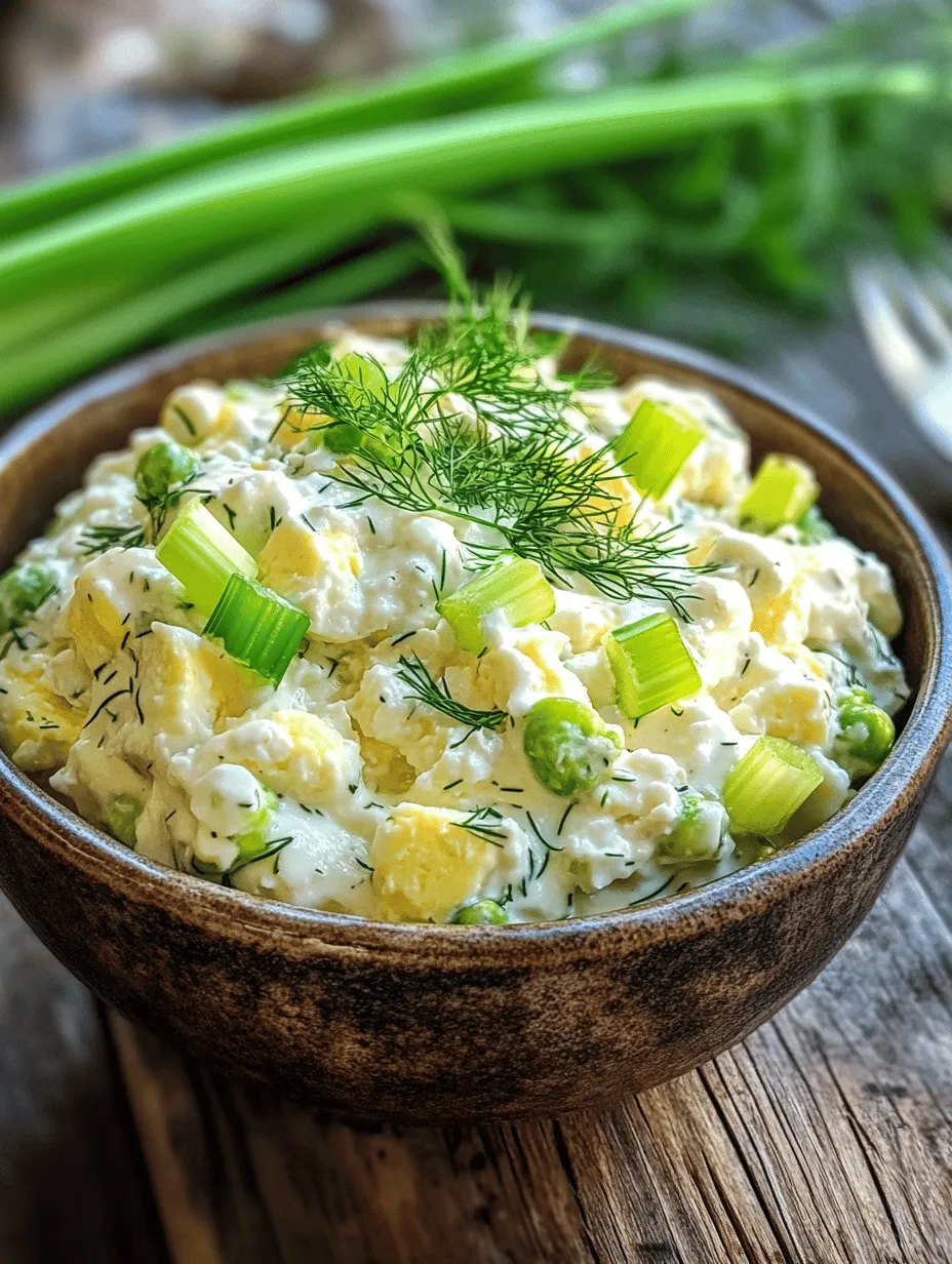 Understanding the components of any recipe is crucial for achieving a successful dish. The Rustic Cottage Cheese Egg Salad is packed with wholesome ingredients that contribute to its flavor and nutrition. Let’s take a closer look at the key ingredients that make this salad not only delicious but also beneficial for your health.